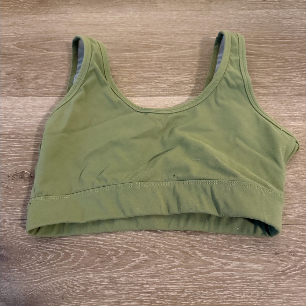 Green NVGTN Sports Bra